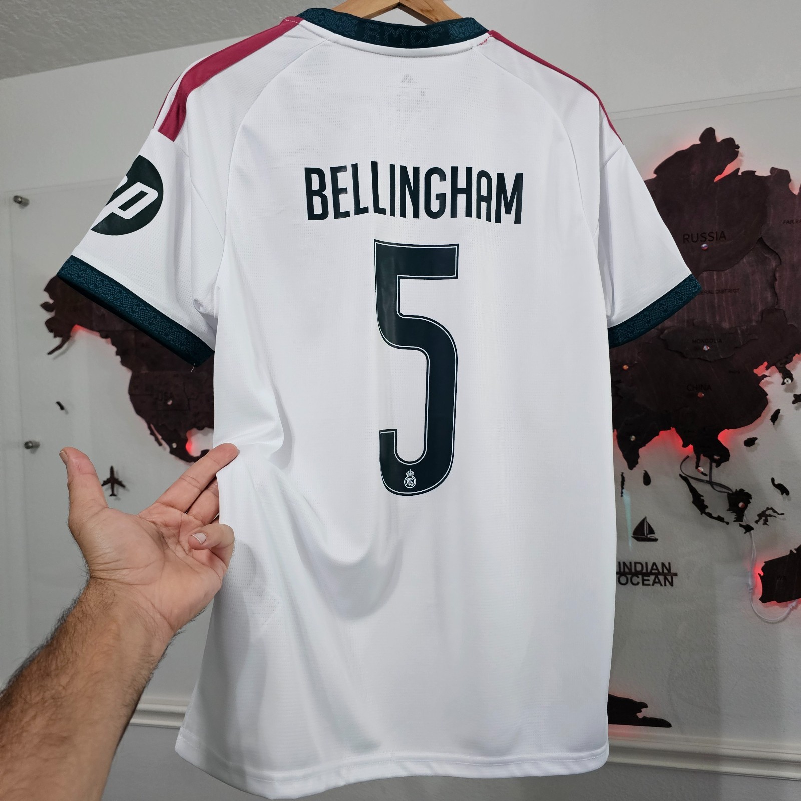 BELLINGHAM #5 REAL MADRID HOME JERSEY 26/27 BELLINGHAM #5 REAL MADRID HOME JERSEY 26/27