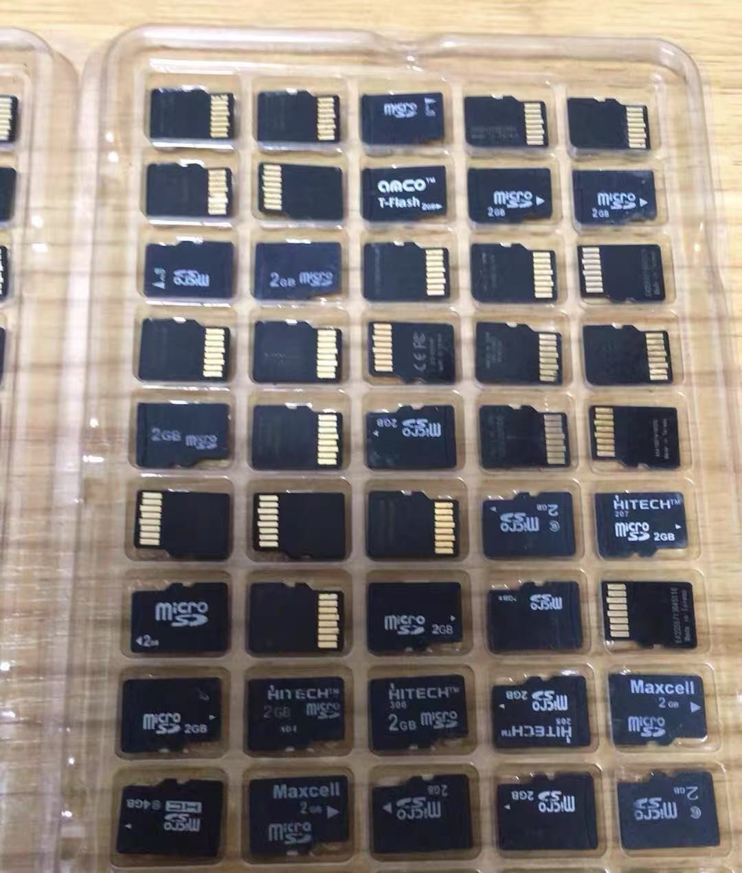 50pcs wholesale 4GB TF SD Cards Flash Memory Mixed BRAND