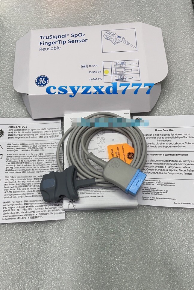 Original New GE Reusable Spo2 Sensor TS-SA4-GE Original New GE Reusable Spo2 Sensor TS-SA4-GE