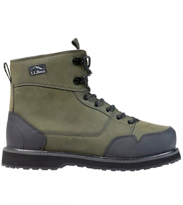 New With L.L.Bean Men's Angler Wading Boots Loden Fishing Waterproof New With L.L.Bean Men's Angler Wading Boots Loden Fishing Waterproof