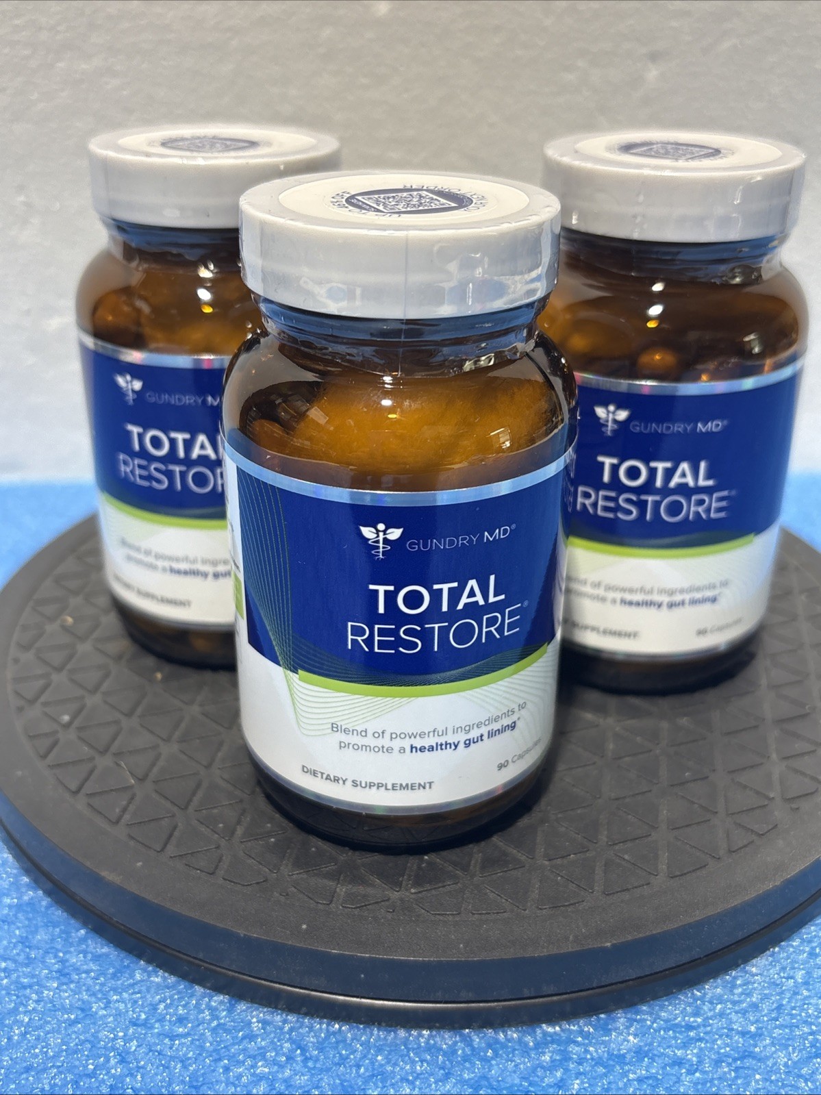 3x Gundry MD Total Restore Gut Health Supplement 90 Capsules Digestive Support 3x Gundry MD Total Restore Gut Health Supplement 90 Capsules Digestive Support
