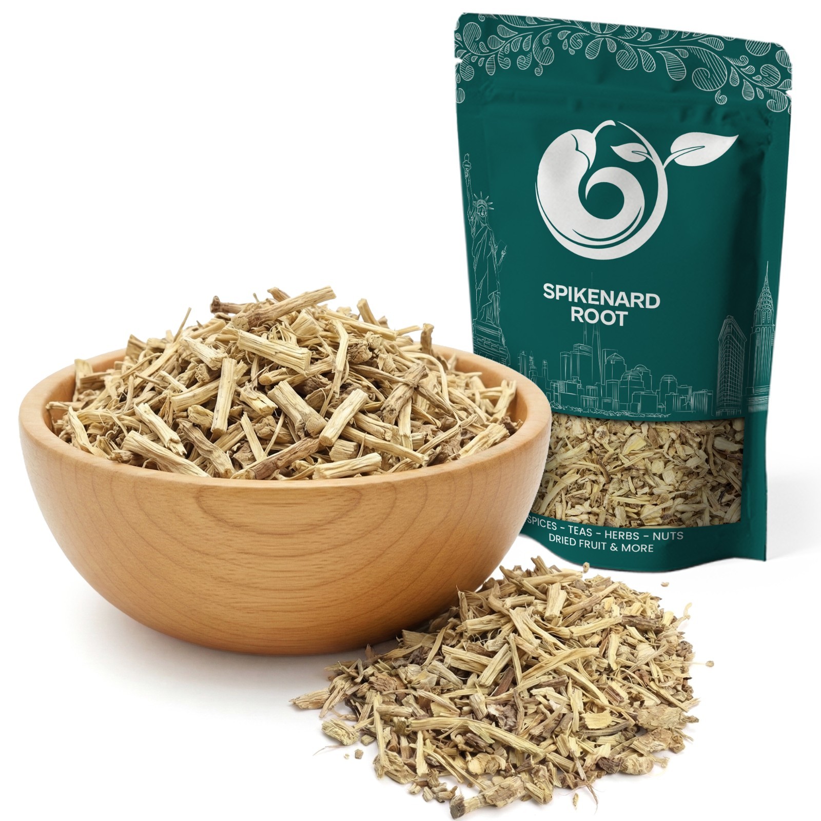 WHOLESALE Spikenard Root - (Aralia racemosa) - Cut & Sifted by NY Herb