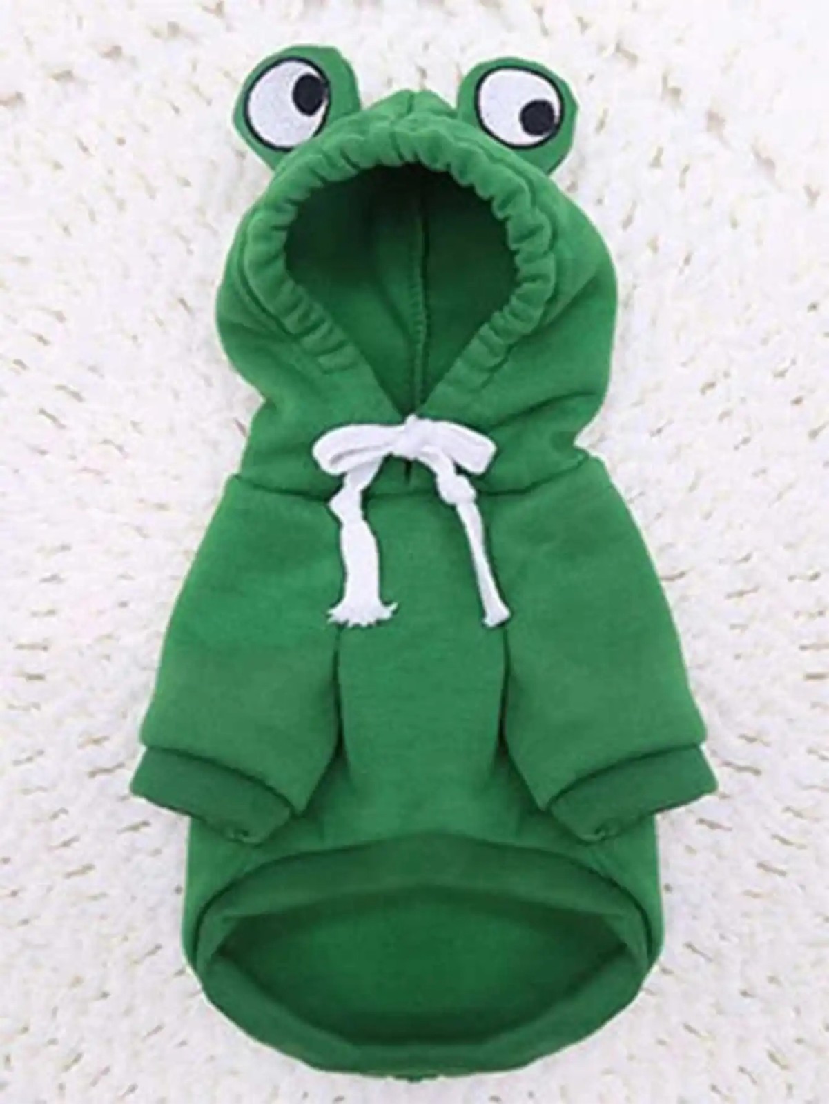 New Cute Frog Pet Sweater, Green Hoodie for Small Medium Dogs, Cozy Style, Fast New Cute Frog Pet Sweater, Green Hoodie for Small Medium Dogs, Cozy Style, Fast