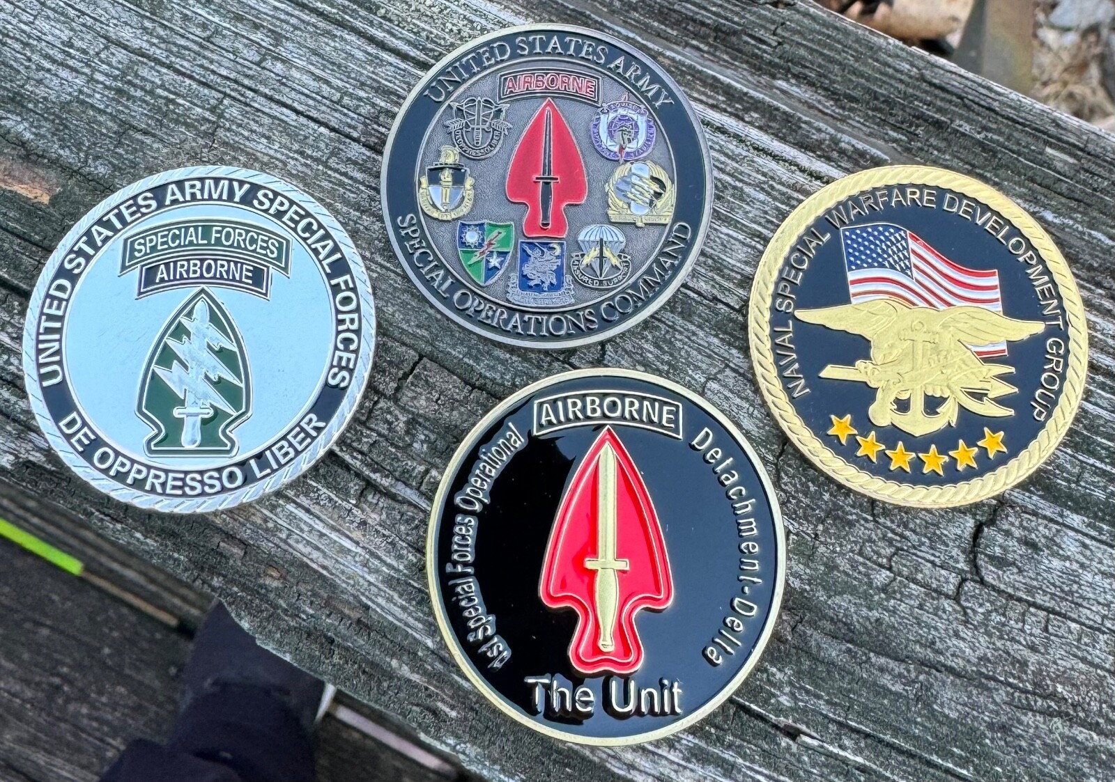 USSOCOM Special Operations Army Navy Challenge Coin set set USSOCOM Special Operations Army Navy Challenge Coin set set