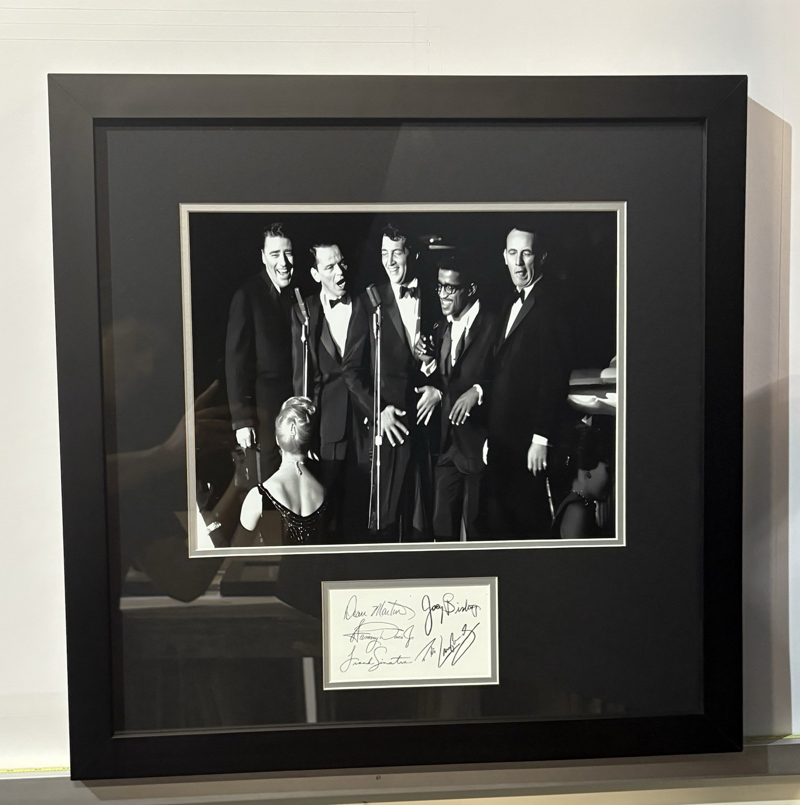 Ratpack Frame with Autograph Ratpack Frame with Autograph