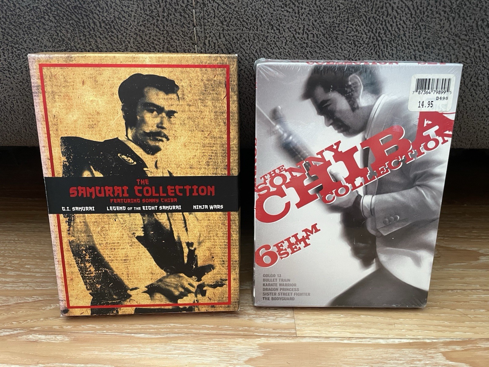 The Sonny Chiba Collection DVD SET Golgo 13, Bodyguard, Bullet Train & Samurai