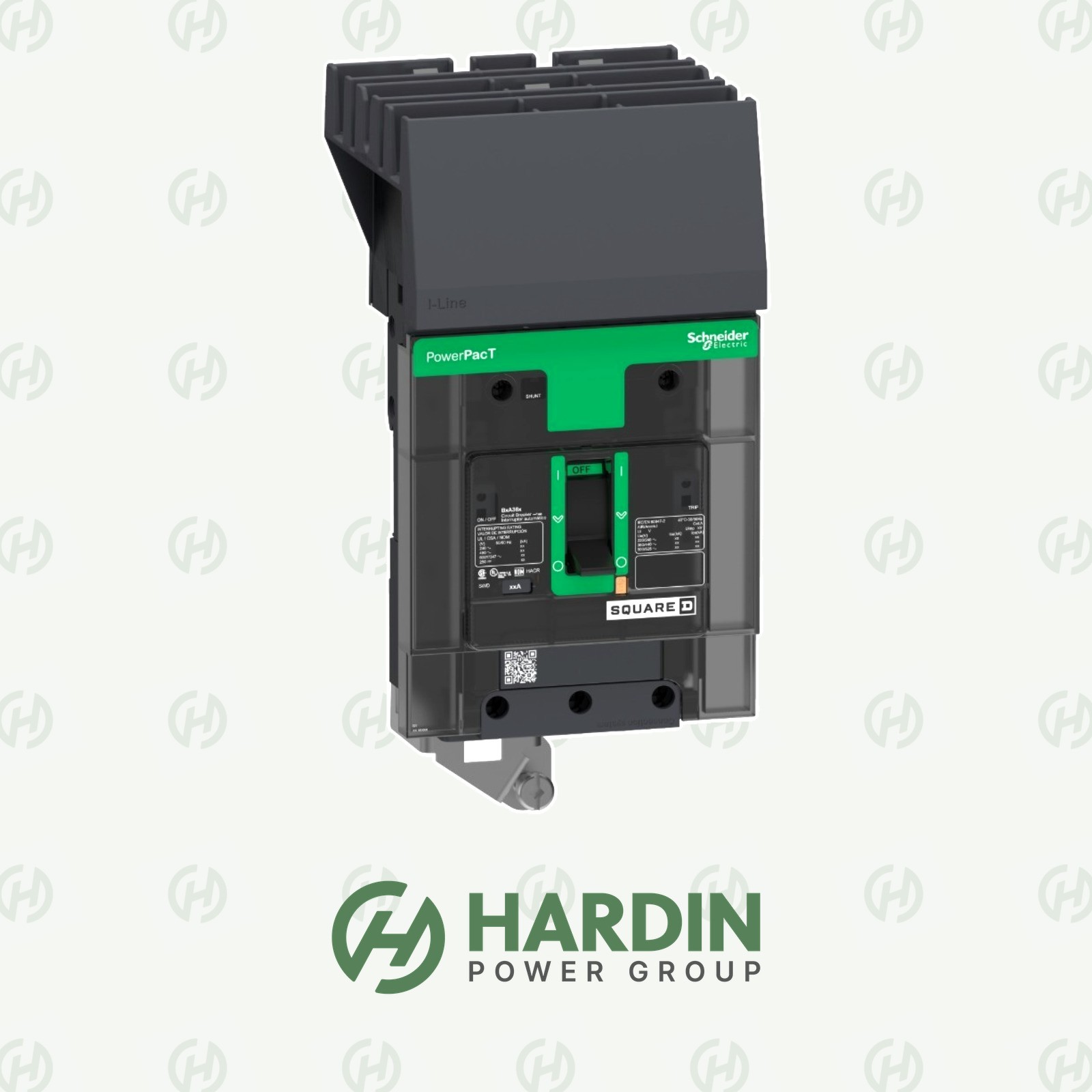 Square D BDA36020 20A 600V 3P Molded Case Circuit Breaker 25kAIC New