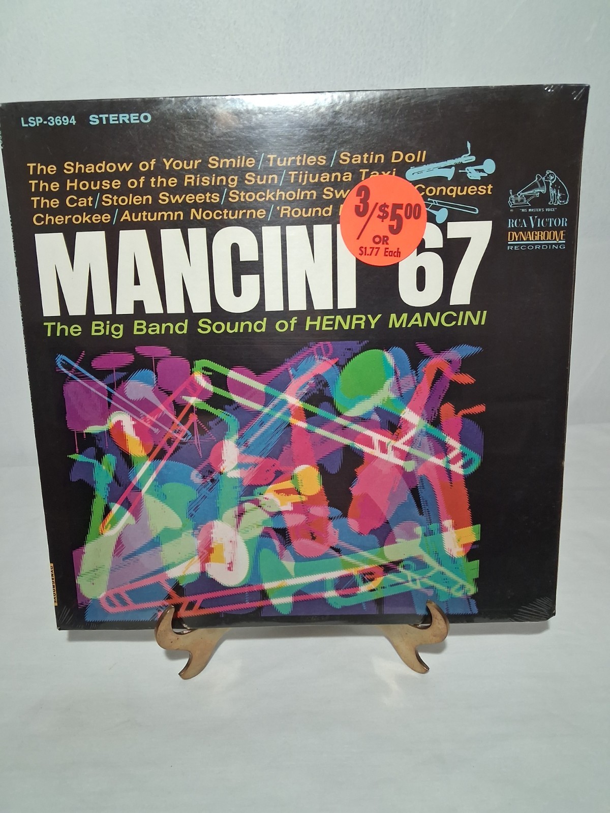 Mancini 67 Big Band Sound Henry Mancini LP Stereo Vinyl Album 1966 MINT SEALED Mancini 67 Big Band Sound Henry Mancini LP Stereo Vinyl Album 1966 MINT SEALED