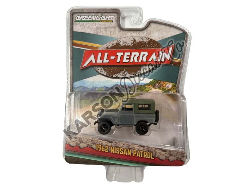 CHASE 1962 Nissan Patrol - Green Diecast 1:64 Scale Model - Greenlight 35290A CHASE 1962 Nissan Patrol - Green Diecast 1:64 Scale Model - Greenlight 35290A