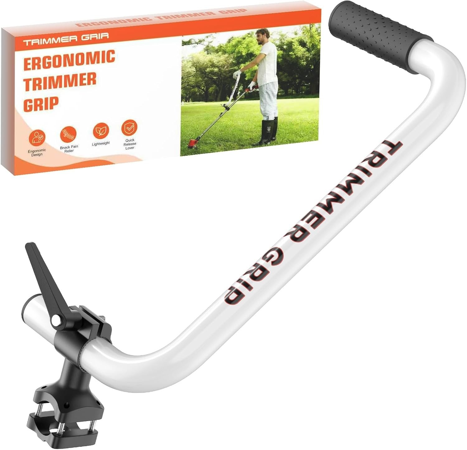 The Darwin’s Grip Weed Eater Extension Handle Monkey Grip for String Trimmer The Darwin’s Grip Weed Eater Extension Handle Monkey Grip for String Trimmer