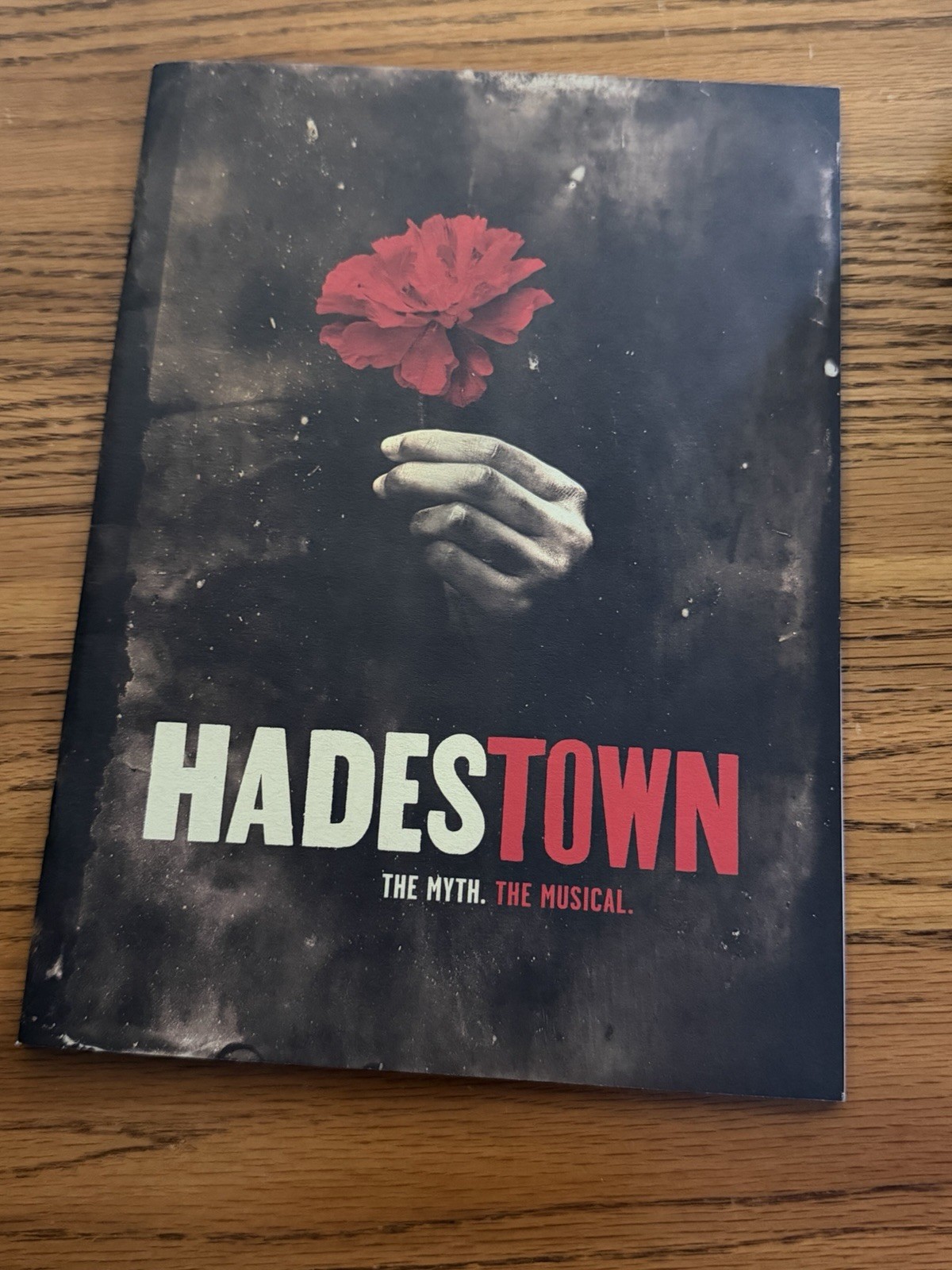 Hadestown The Myth. The Musical Souvenir Program Hadestown The Myth. The Musical Souvenir Program