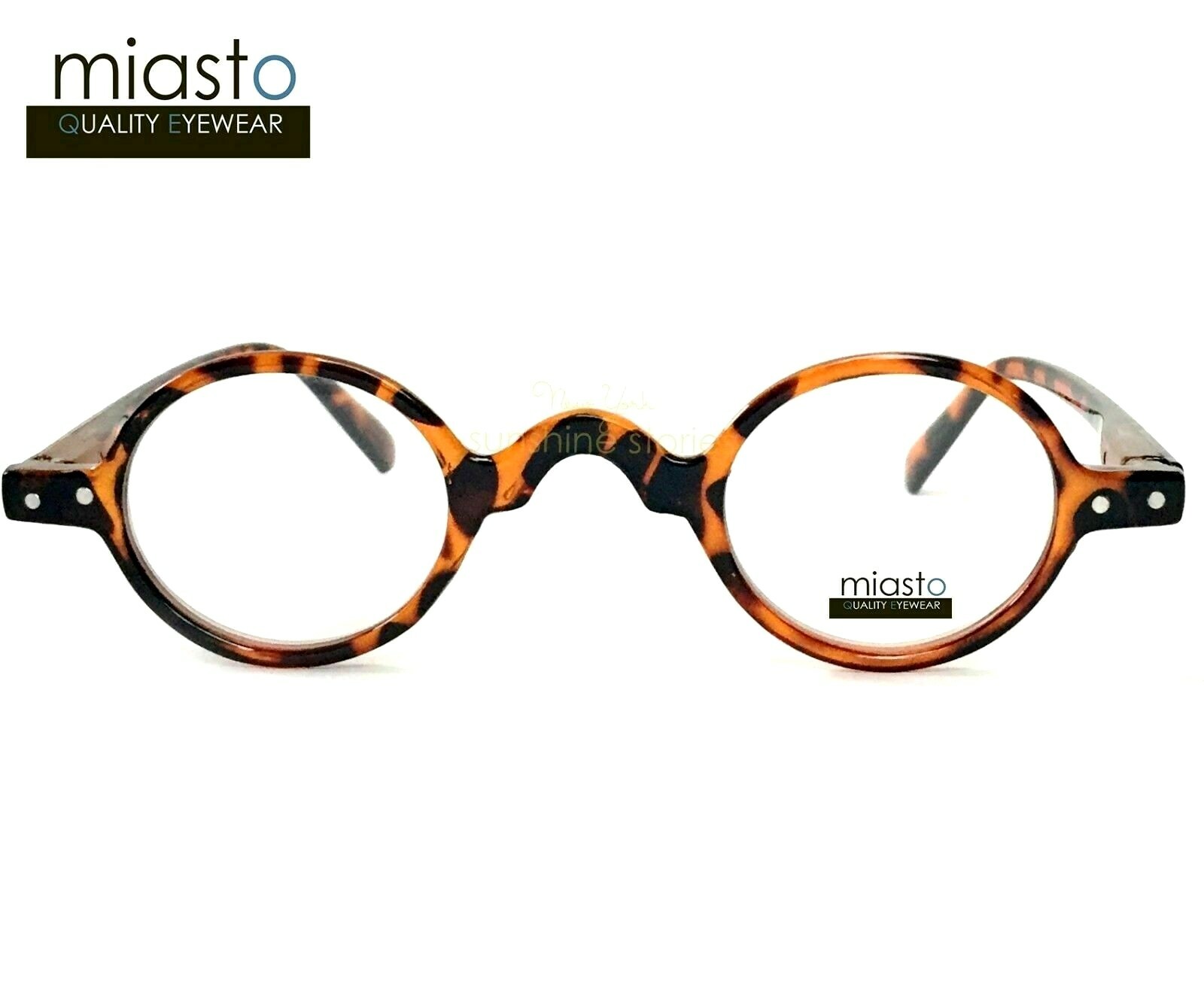(2 PAIRS/ 2 COLORS) MIASTO MINI OVAL ROUND READING GLASSES +2.75 (EXTRA SMALL) (2 PAIRS/ 2 COLORS) MIASTO MINI OVAL ROUND READING GLASSES +2.75 (EXTRA SMALL)