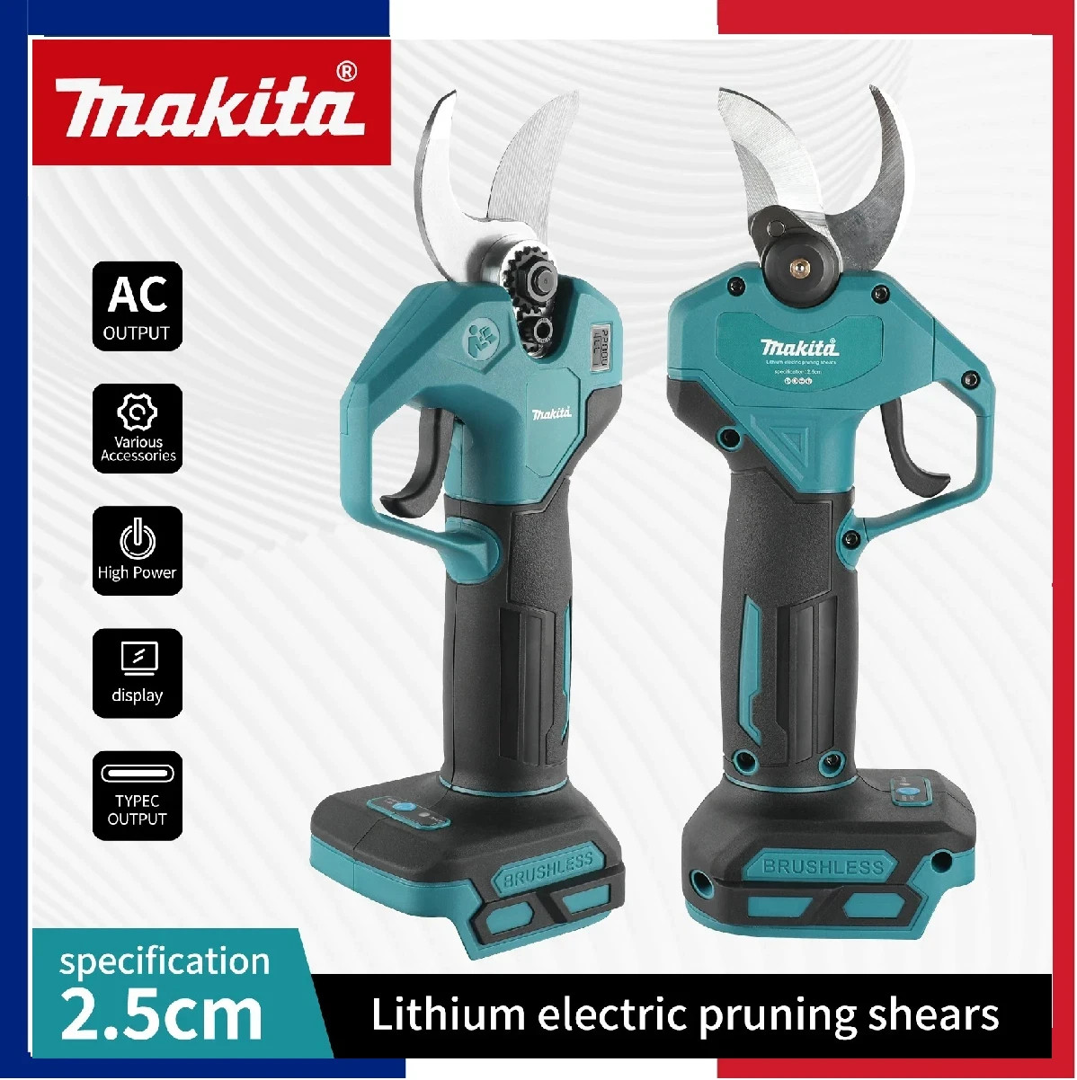 Makita 18v Professional Cordless Scissors Garden Pruning Shears Cutter Tool Only