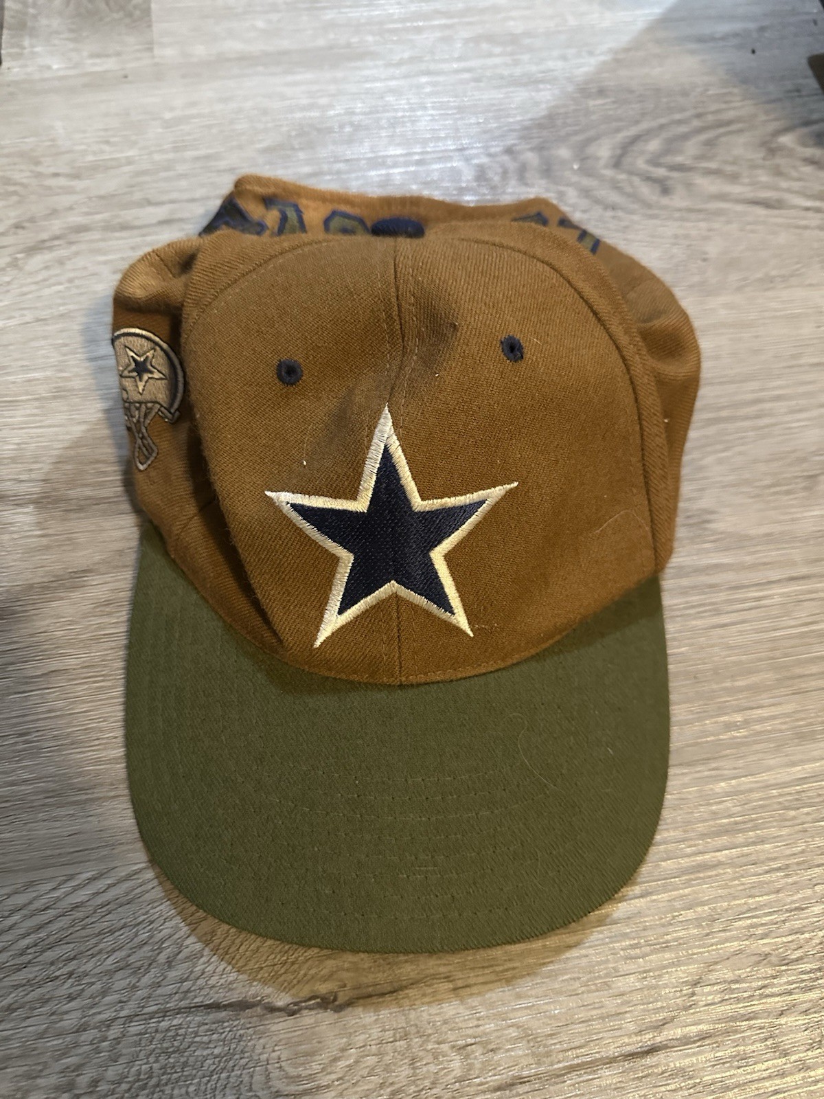 Vintage American Needle Dallas Cowboys Blockhead SnapBack Hat Cap Beef Broccoli Vintage American Needle Dallas Cowboys Blockhead SnapBack Hat Cap Beef Broccoli