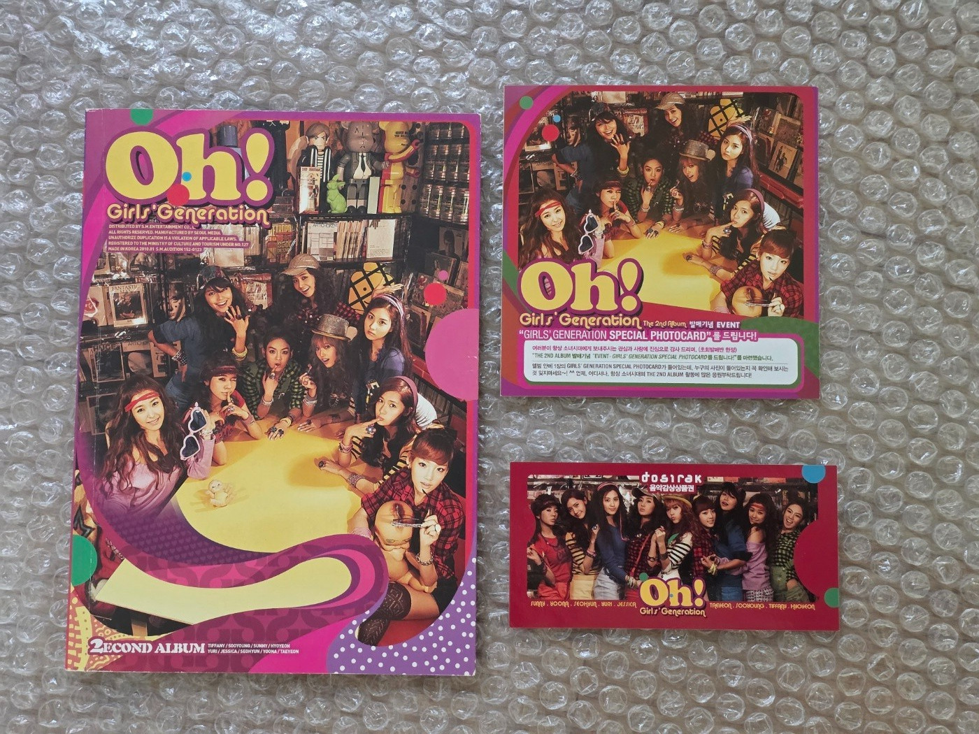SNSD Girl\'s Generation Oh Album NO Photocard SNSD Girl\'s Generation Oh Album NO Photocard