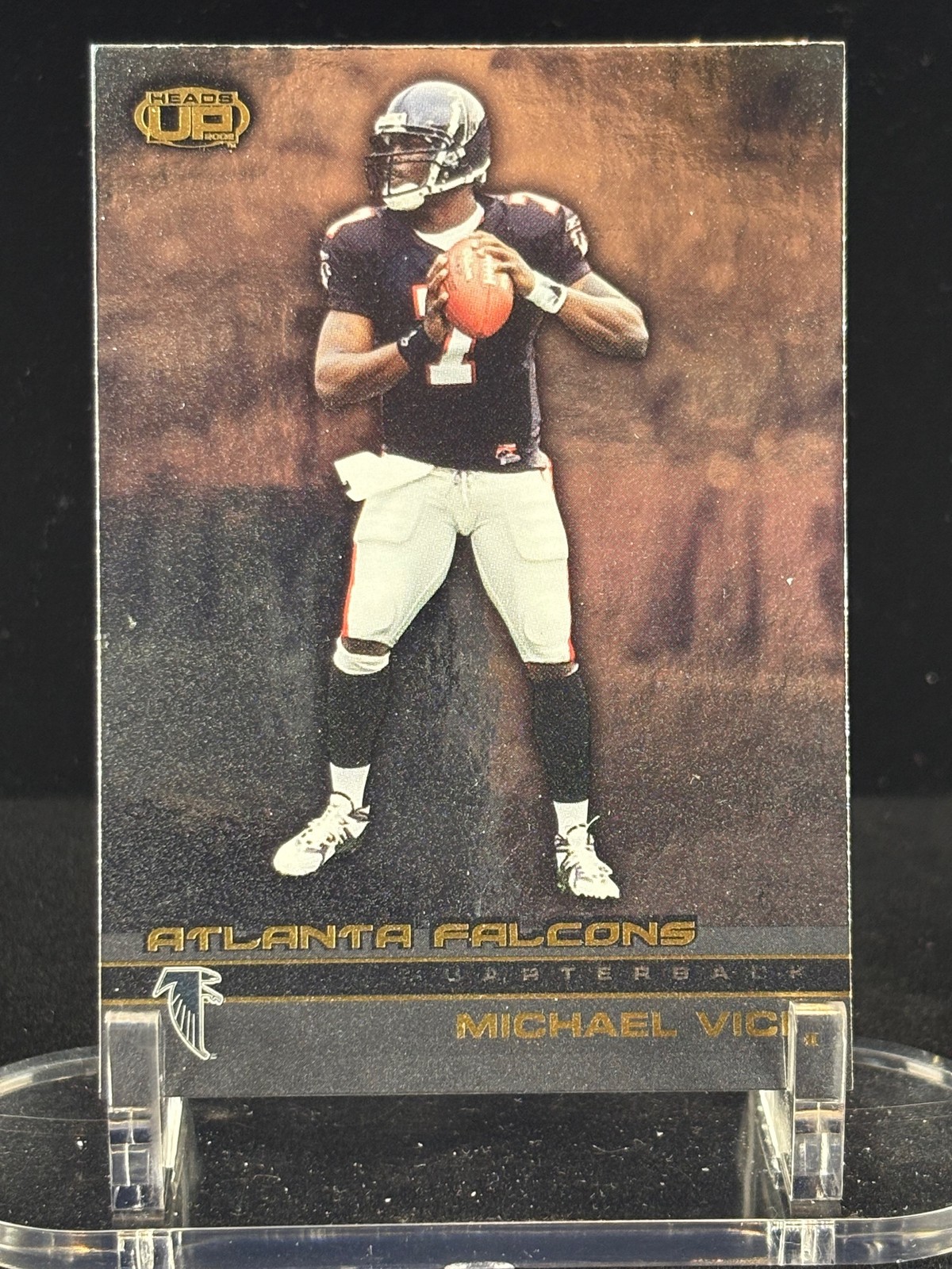 2002 Pacific Heads Up #7 Michael Vick 2002 Pacific Heads Up #7 Michael Vick