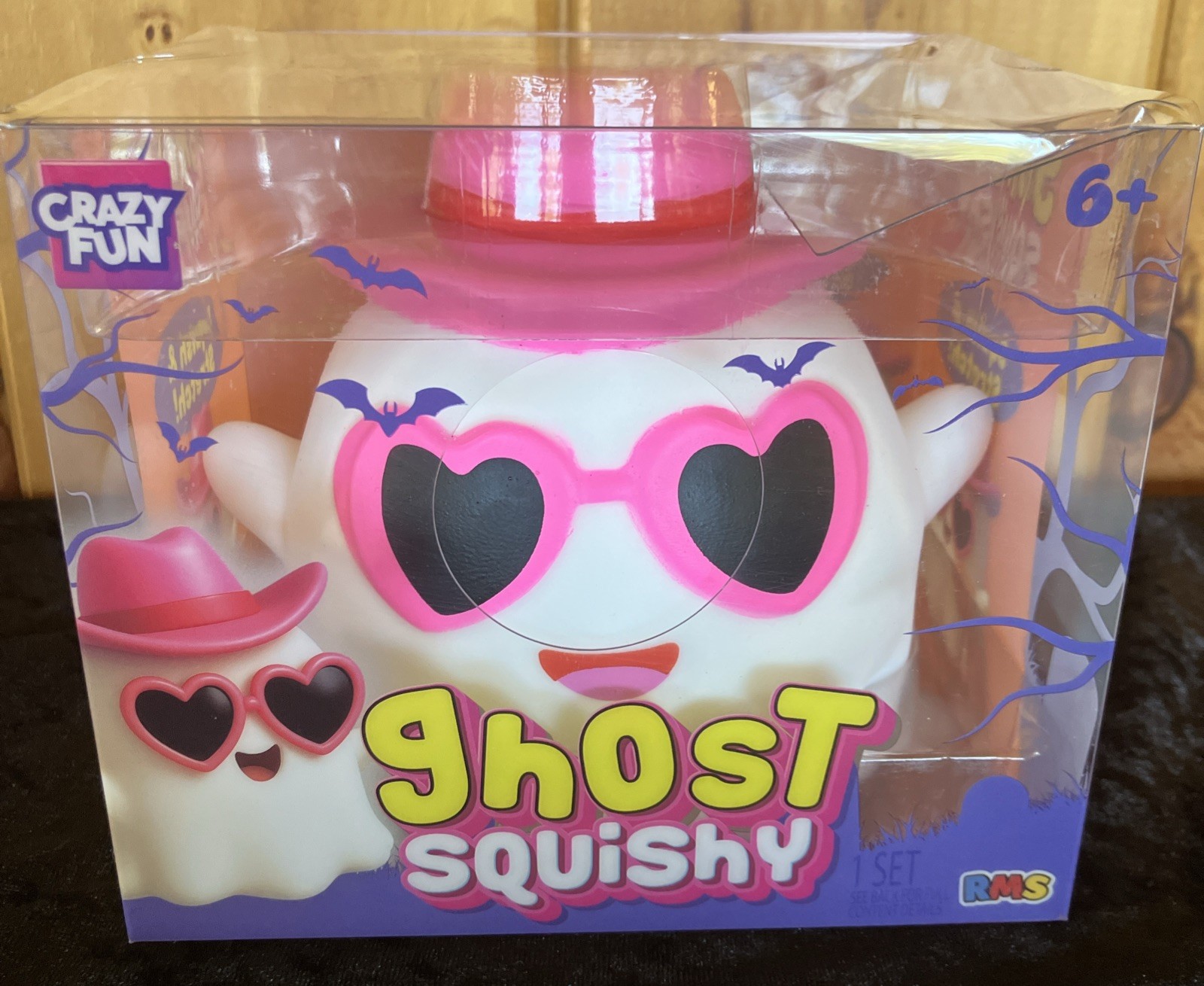 NEW RMS Crazy Fun Ghost Squishy Pink Sunglasses Halloween Sensory/Stress Toy 👻 NEW RMS Crazy Fun Ghost Squishy Pink Sunglasses Halloween Sensory/Stress Toy 👻