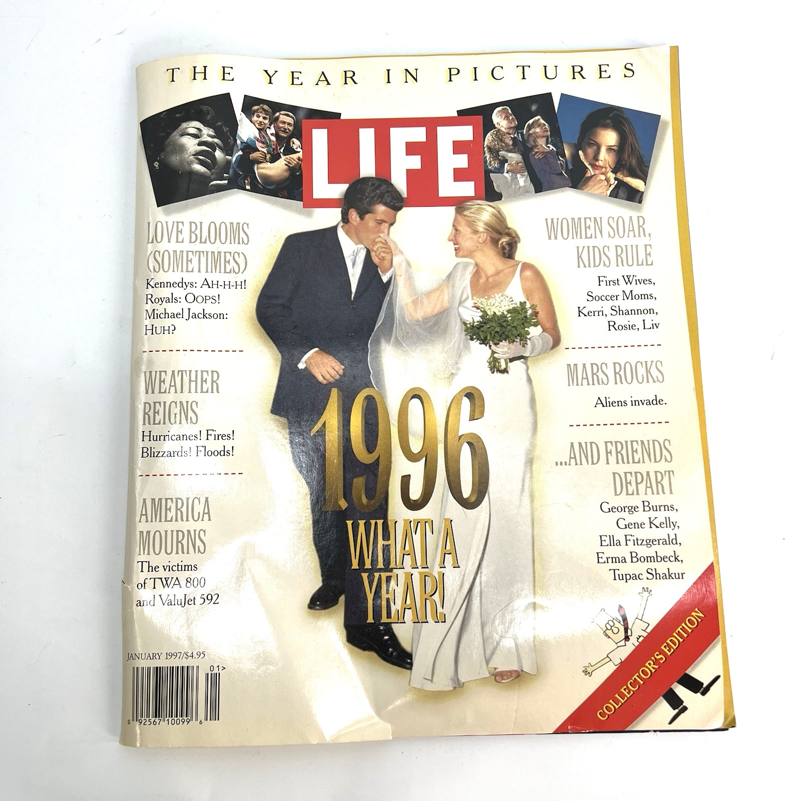 LIFE Magazine January 1997 Year in Pictures 1996 JFK Jr Wedding Collector’s Ed