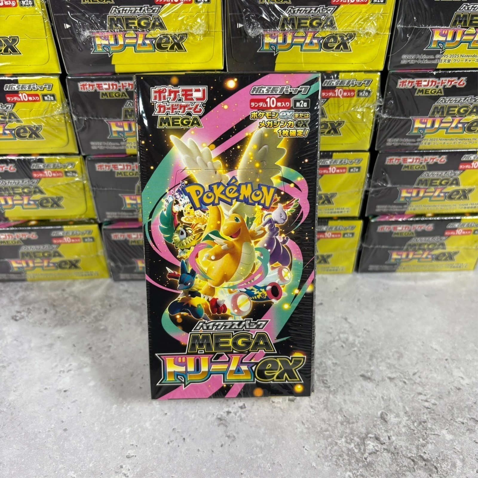 New Pokemon Japanese Mega Dream ex [M2a] Booster Box - New & Sealed