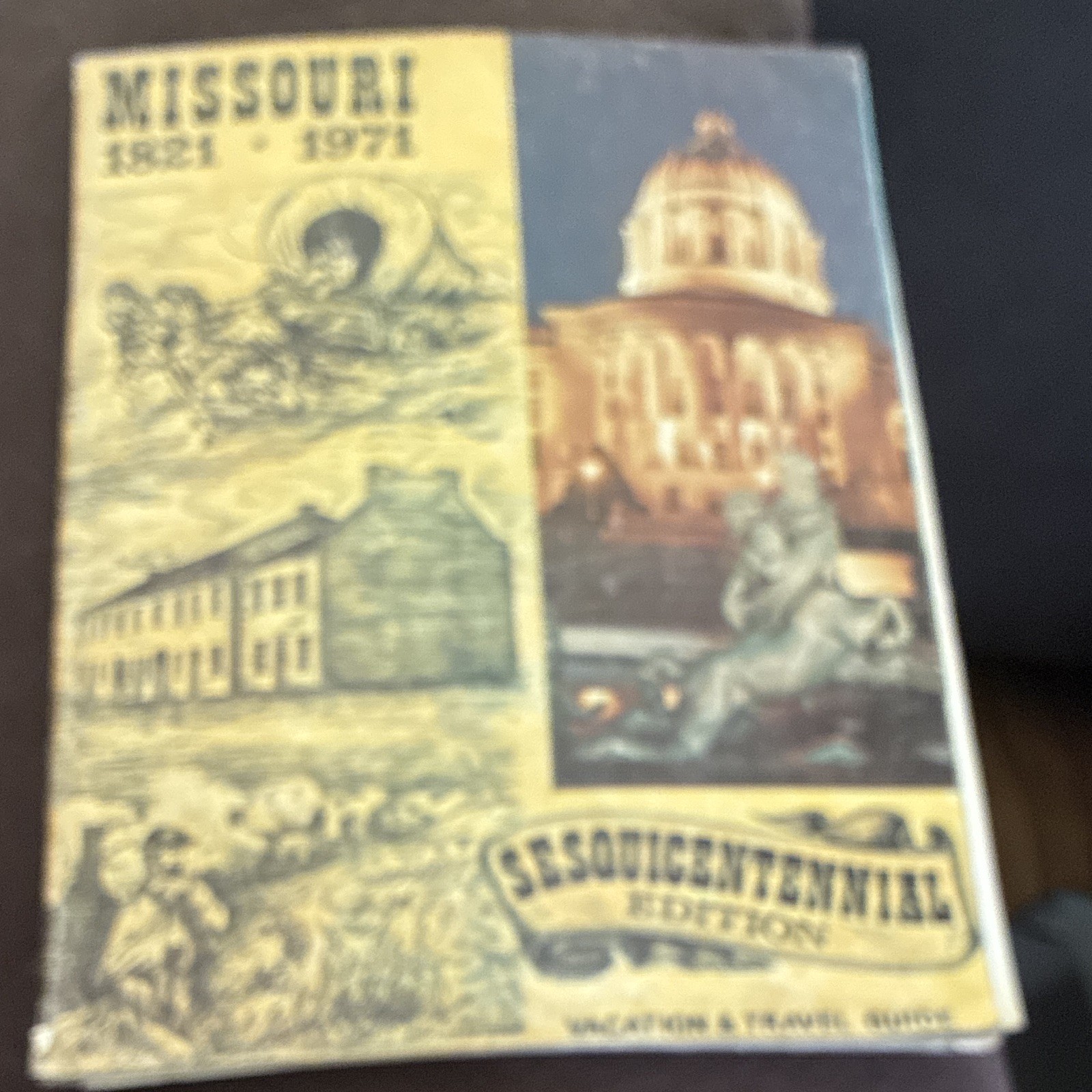 Missouri 1821-1971 Bicentennial Edition Illustrated Hardcover History Book Missouri 1821-1971 Bicentennial Edition Illustrated Hardcover History Book