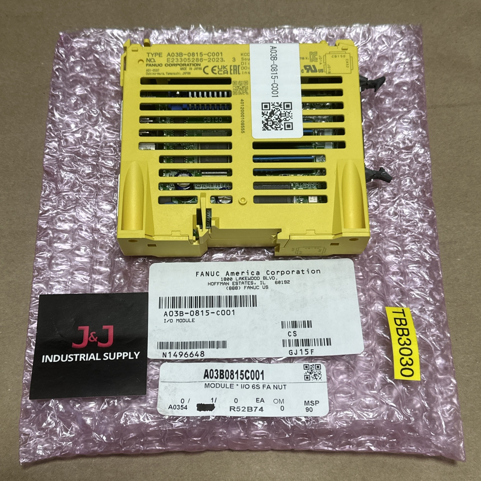 NEW SURPLUS- FANUC Digital I/O Module A03B-0815-C001 || FAST SHIPPED & WARRANTY