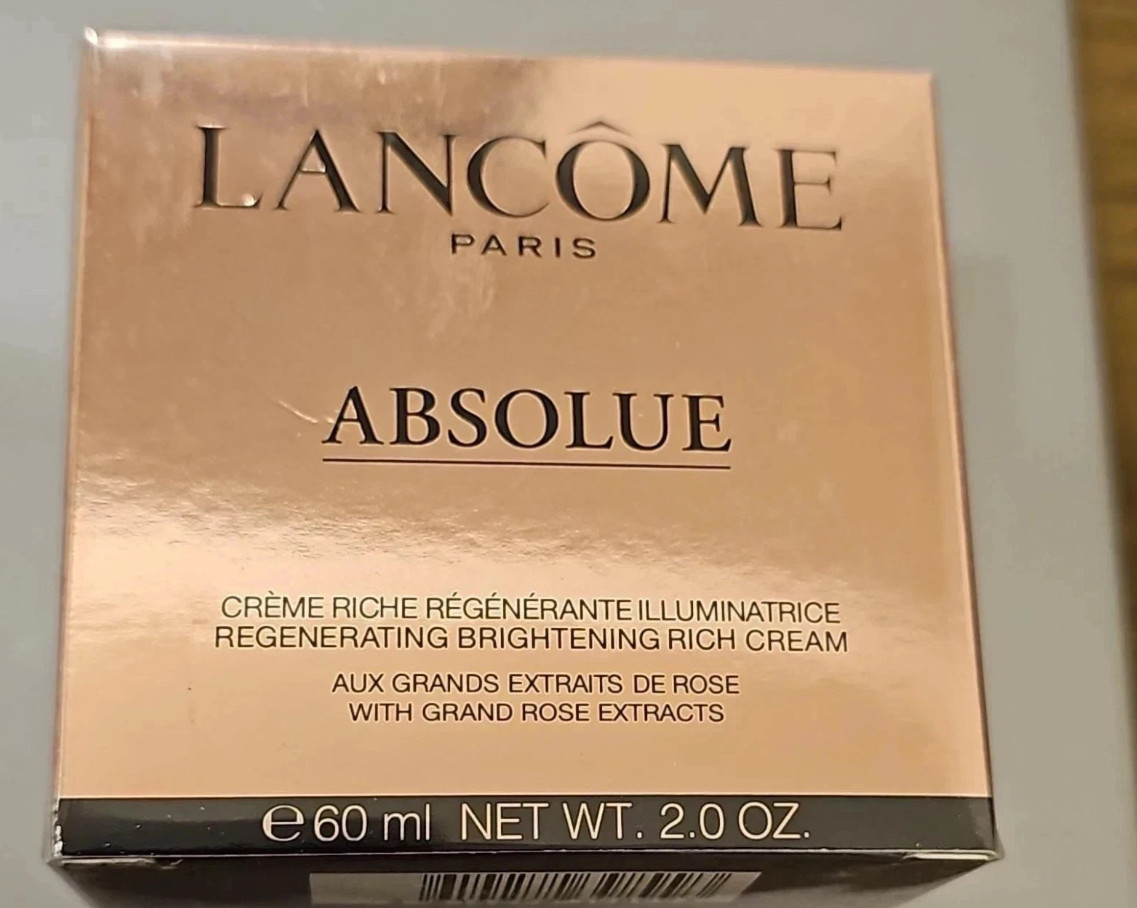 Lancome Absolue Revitalizing Brightening Rich Cream - 2oz/ 60 ml New & Sealed