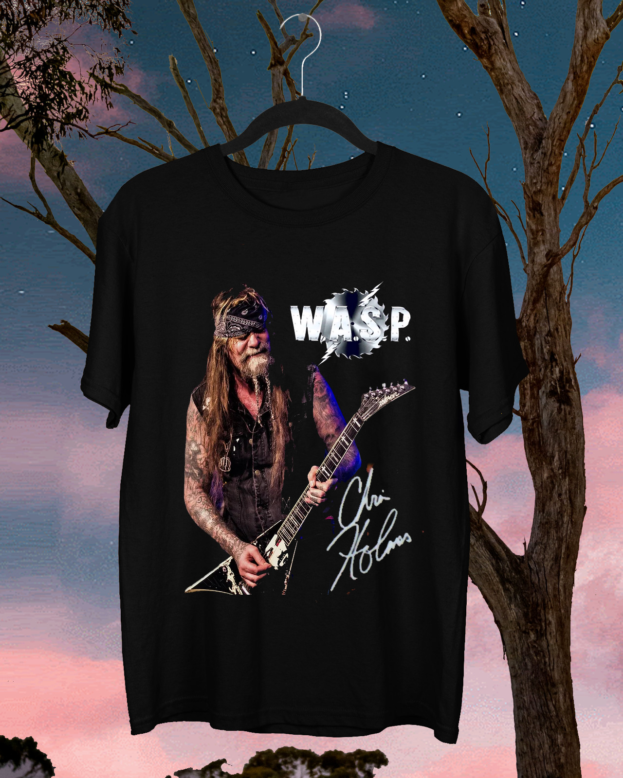 Signature Chris Holmes-Rock On Canadian Tour  All Size Unisex  Shirt AC404