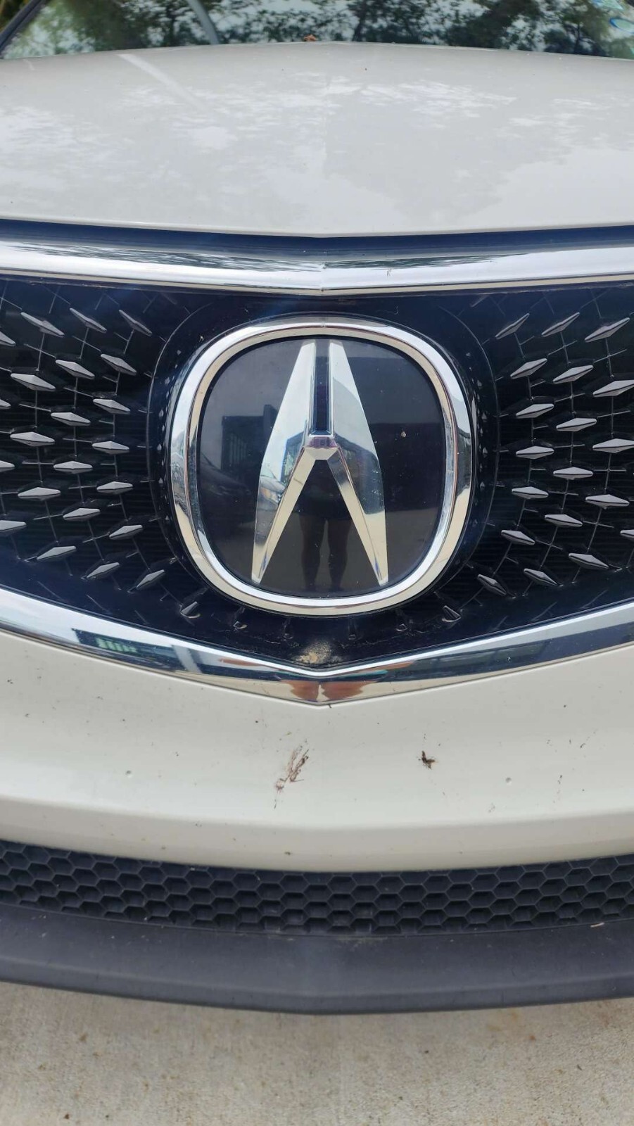 For 2019-2022 RDX Front Emblem Insert Decal Vinyl Dark Smoke For 2019-2022 RDX Front Emblem Insert Decal Vinyl Dark Smoke
