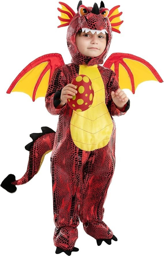 Halloween Dragon Costume Toddler, Dinosaur Costume Kids with Eggs for Baby Hallo Halloween Dragon Costume Toddler, Dinosaur Costume Kids with Eggs for Baby Hallo