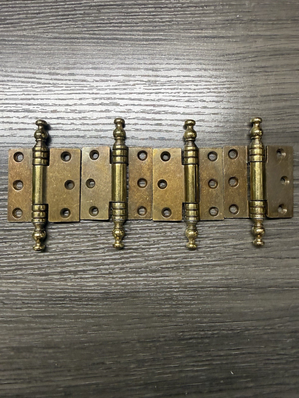 4 Vintage KBC Door Hinge 2” X  2”  Solid Brass Architectural Grade  N1944 (57)