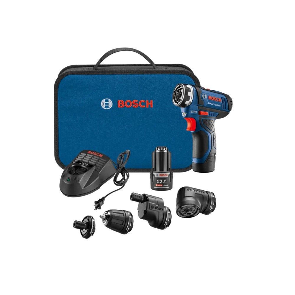 Bosch GSR12V-140FCB22 12V Cordless Max Drill/Driver (Certified Refurbished)