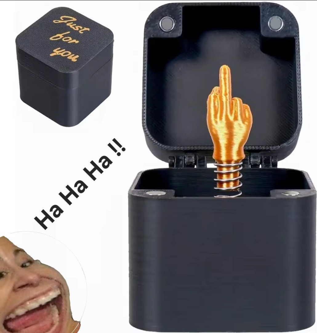 Middle Finger Gift Box Prank Funny Novelty Gifts Middle Finger Gift Box Prank Funny Novelty Gifts