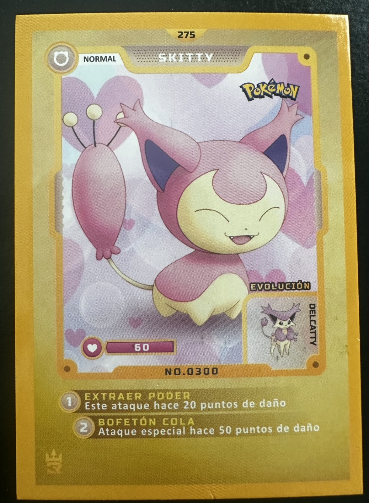 SKITTY - POKEMON MASTER JOURNEY 3R ELEMENTOS CCG SKITTY - POKEMON MASTER JOURNEY 3R ELEMENTOS CCG