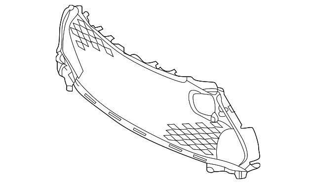 Genuine Lexus Lower Grille 52112-24030