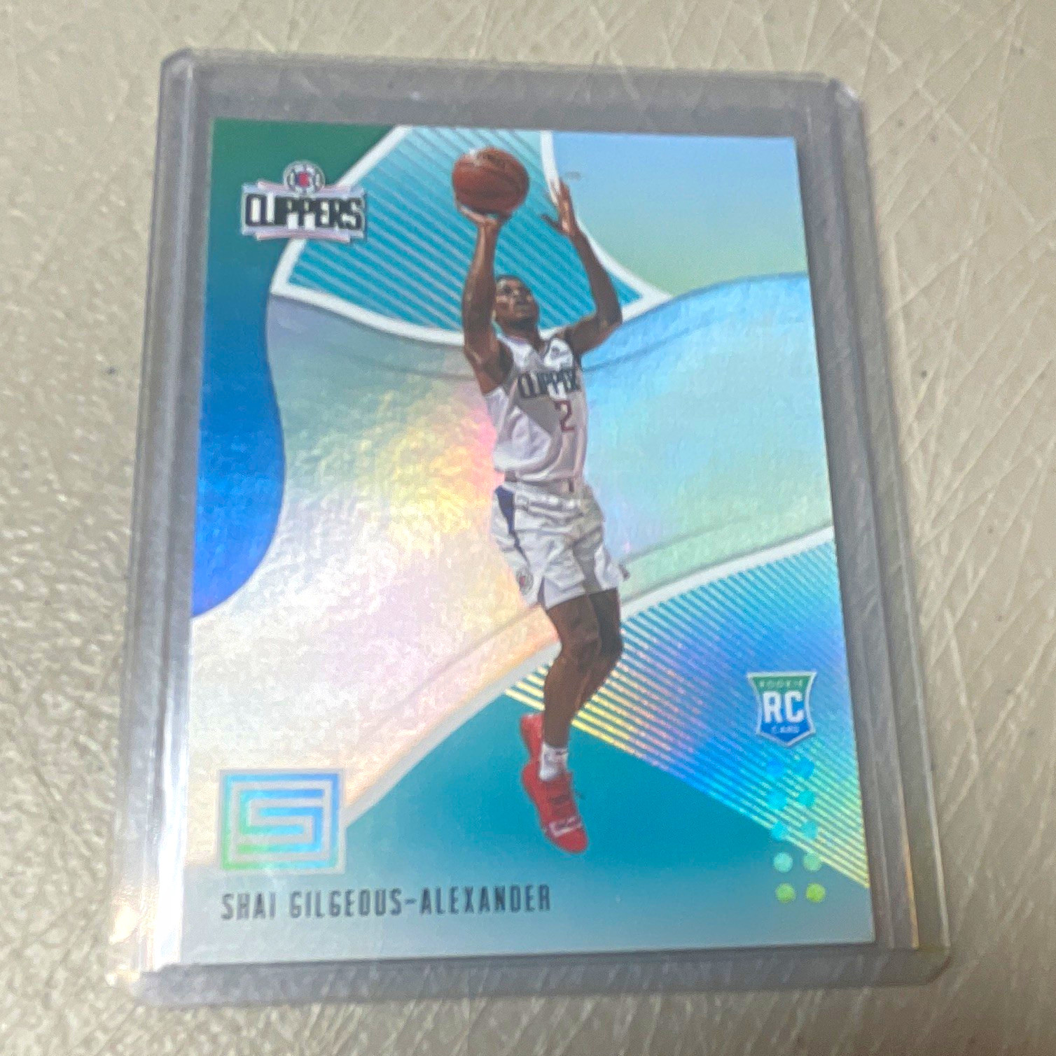 Panini 2018-19 Status Rookies 1 Shai Gilgeous-Alexander RC #106 Aqua Panini 2018-19 Status Rookies 1 Shai Gilgeous-Alexander RC #106 Aqua