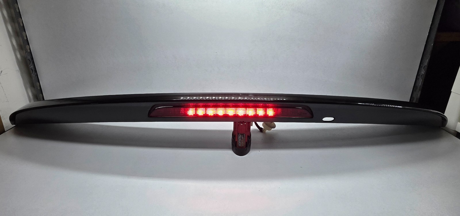 ⭐️2007-2015 Mazda CX-9 Rear Hatch Spoiler Wing Third Brake Light. Black. OEM.