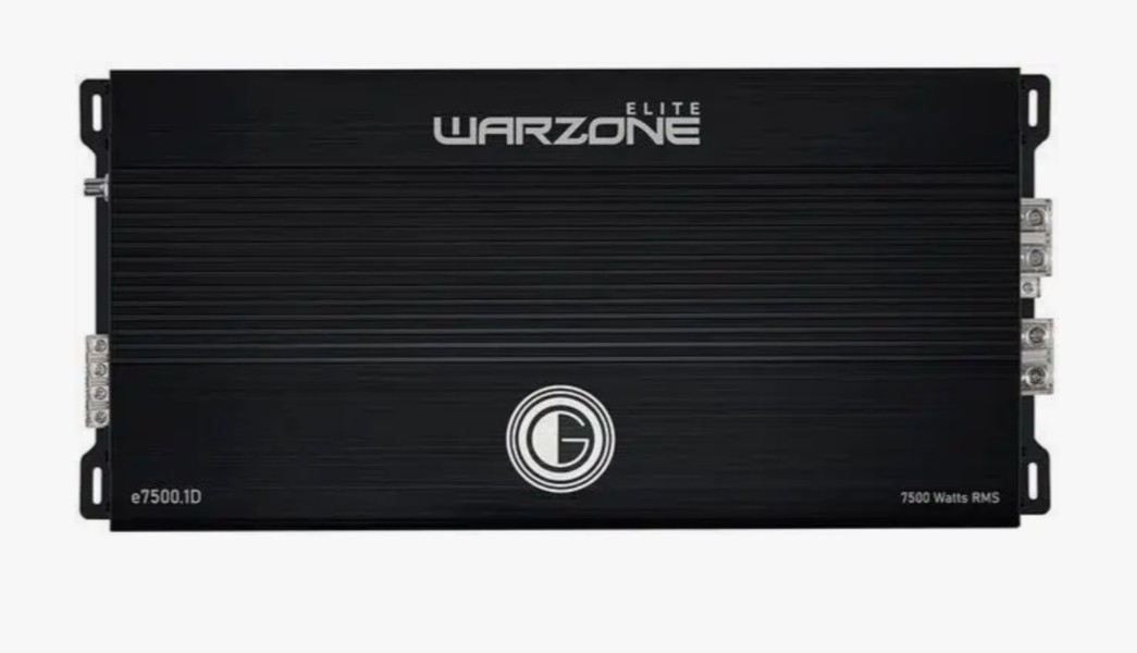 Gravity E7500.1D Warzone 7500W Amp Gravity E7500.1D Warzone 7500W Amp