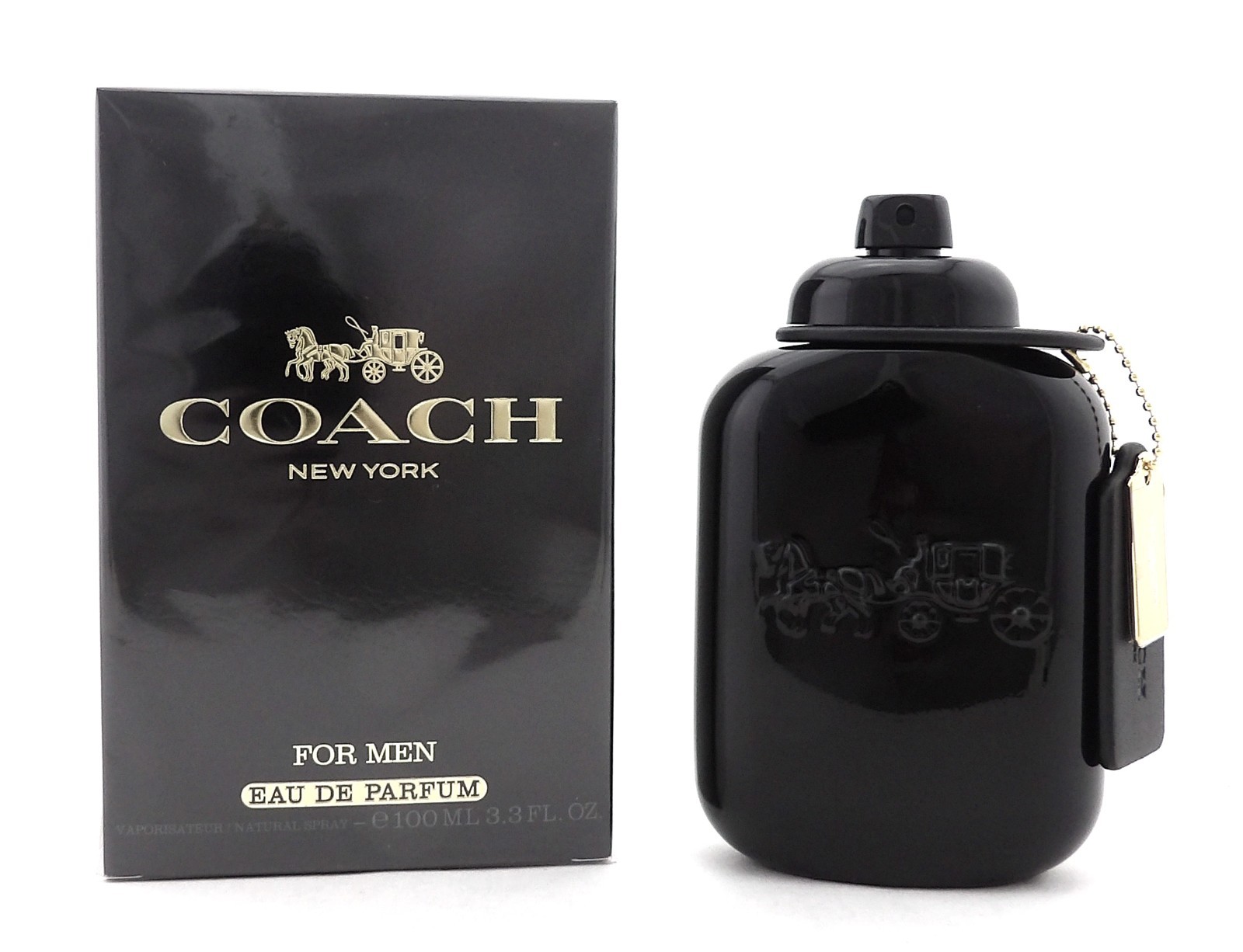 Coach New York Men by Coach 3.3 oz./ 100 ml. Eau de Parfum Spray. New Sealed Box Coach New York Men by Coach 3.3 oz./ 100 ml. Eau de Parfum Spray. New Sealed Box