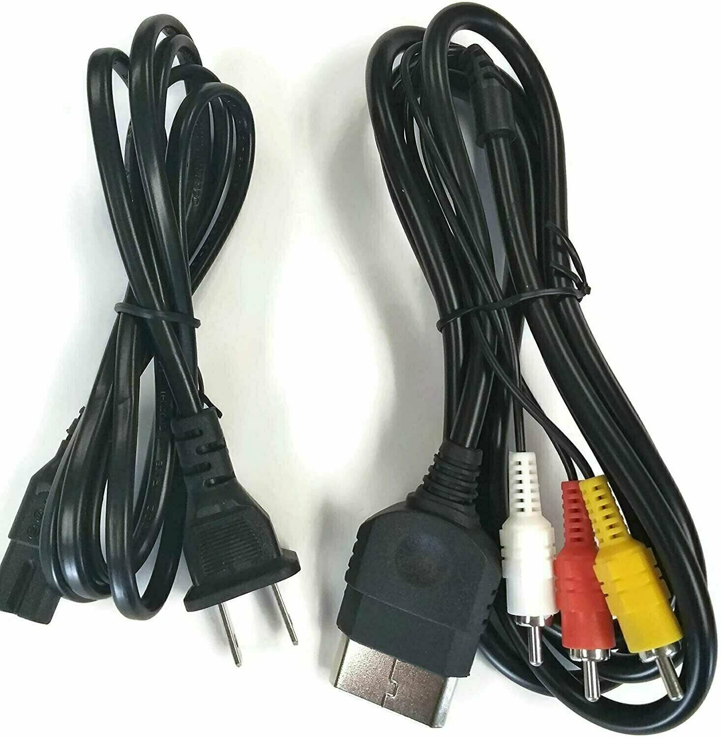 Xbox AV Cable / Power Cord for the Original Xbox Microsoft TV Charger Bundle Xbox AV Cable / Power Cord for the Original Xbox Microsoft TV Charger Bundle