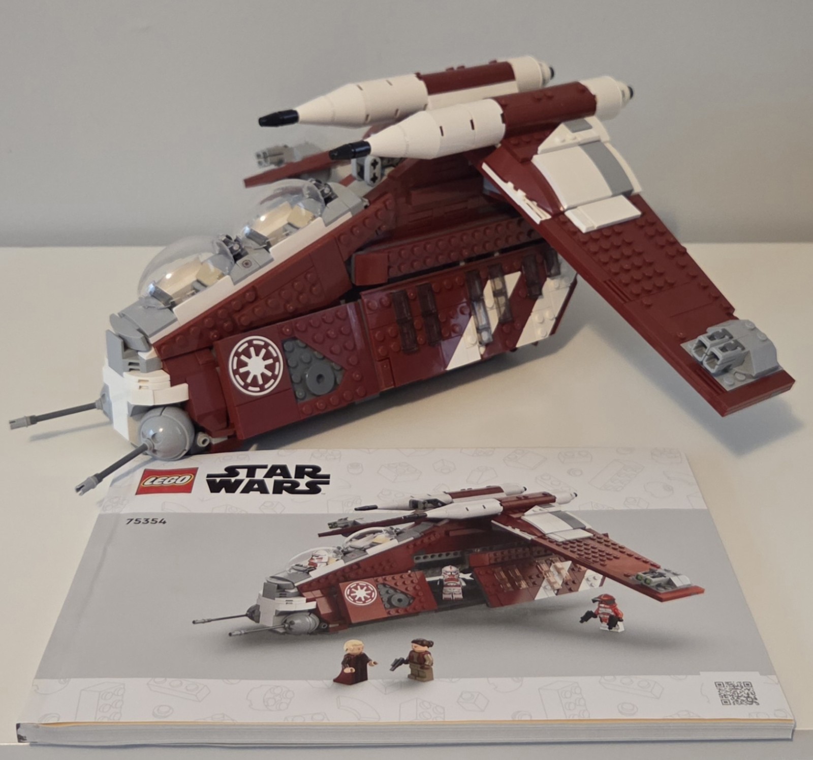 LEGO Star Wars 75354 Coruscant Guard Gunship Ship Only No Minifigures LEGO Star Wars 75354 Coruscant Guard Gunship Ship Only No Minifigures
