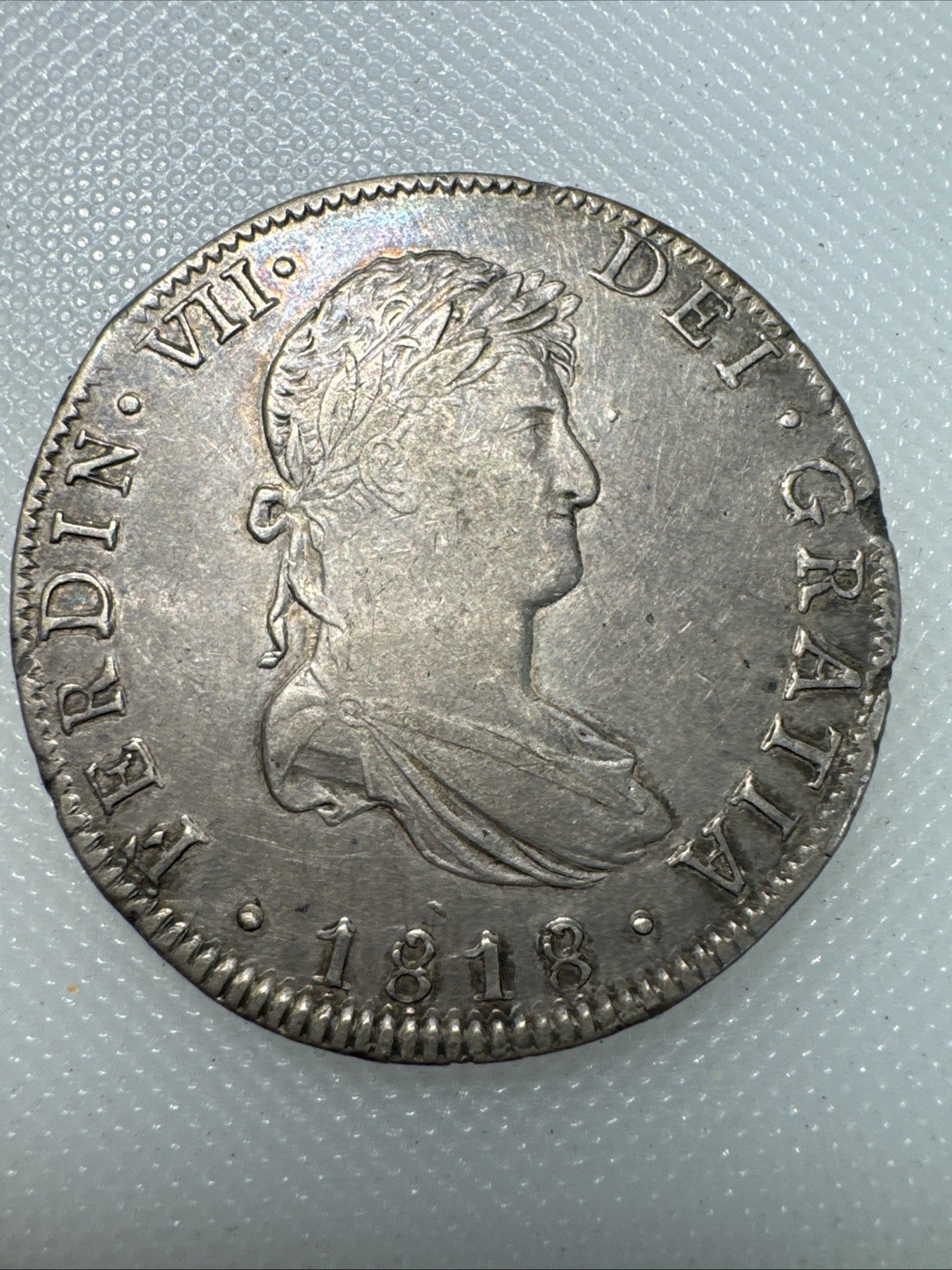 1818 Mo Mexico 8 Reales A 1818 Mo Mexico 8 Reales A