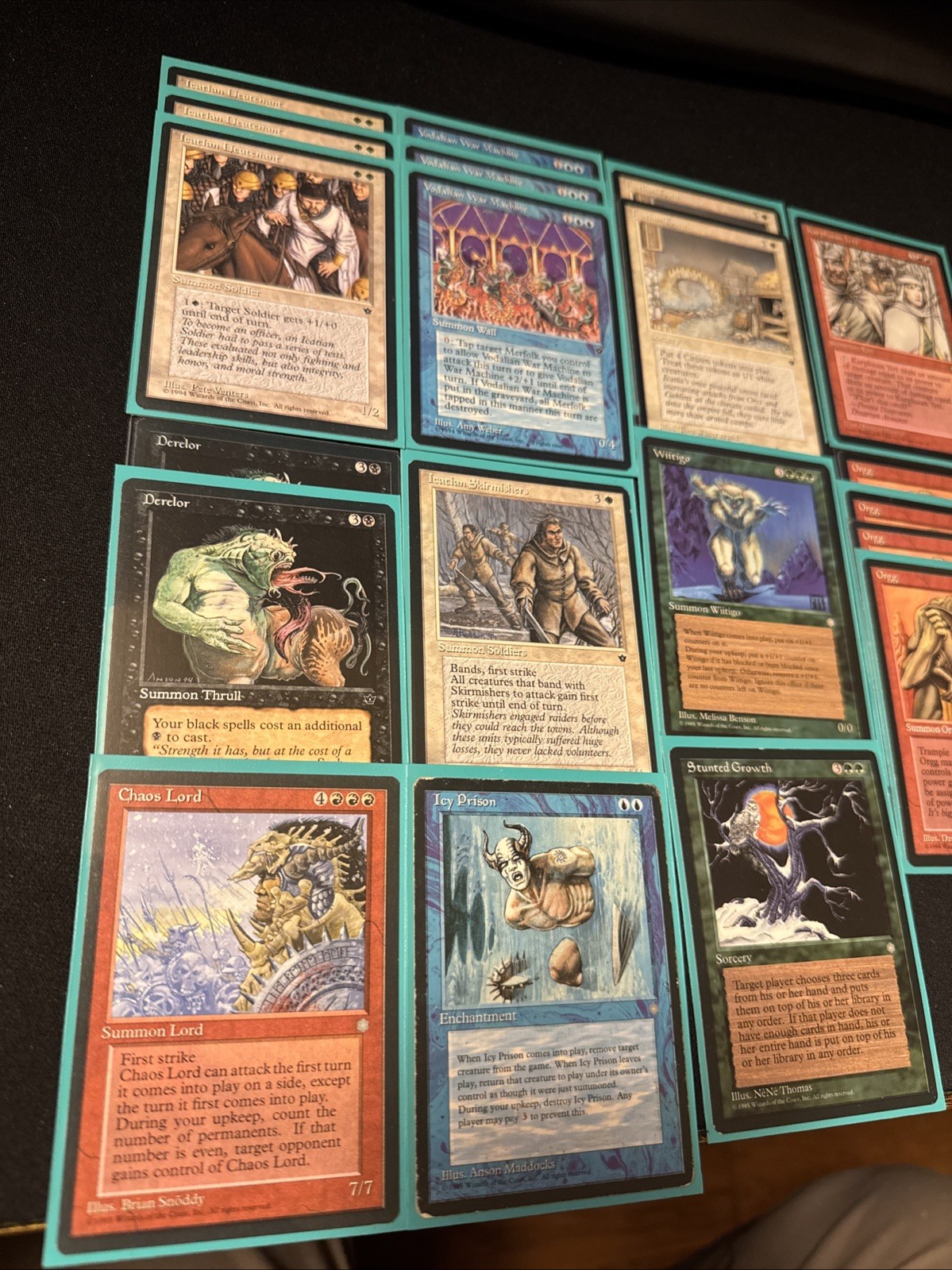 MTG Fallen Empires / Ice Age UNC + Rares lot of 20 cards MTG Fallen Empires / Ice Age UNC + Rares lot of 20 cards