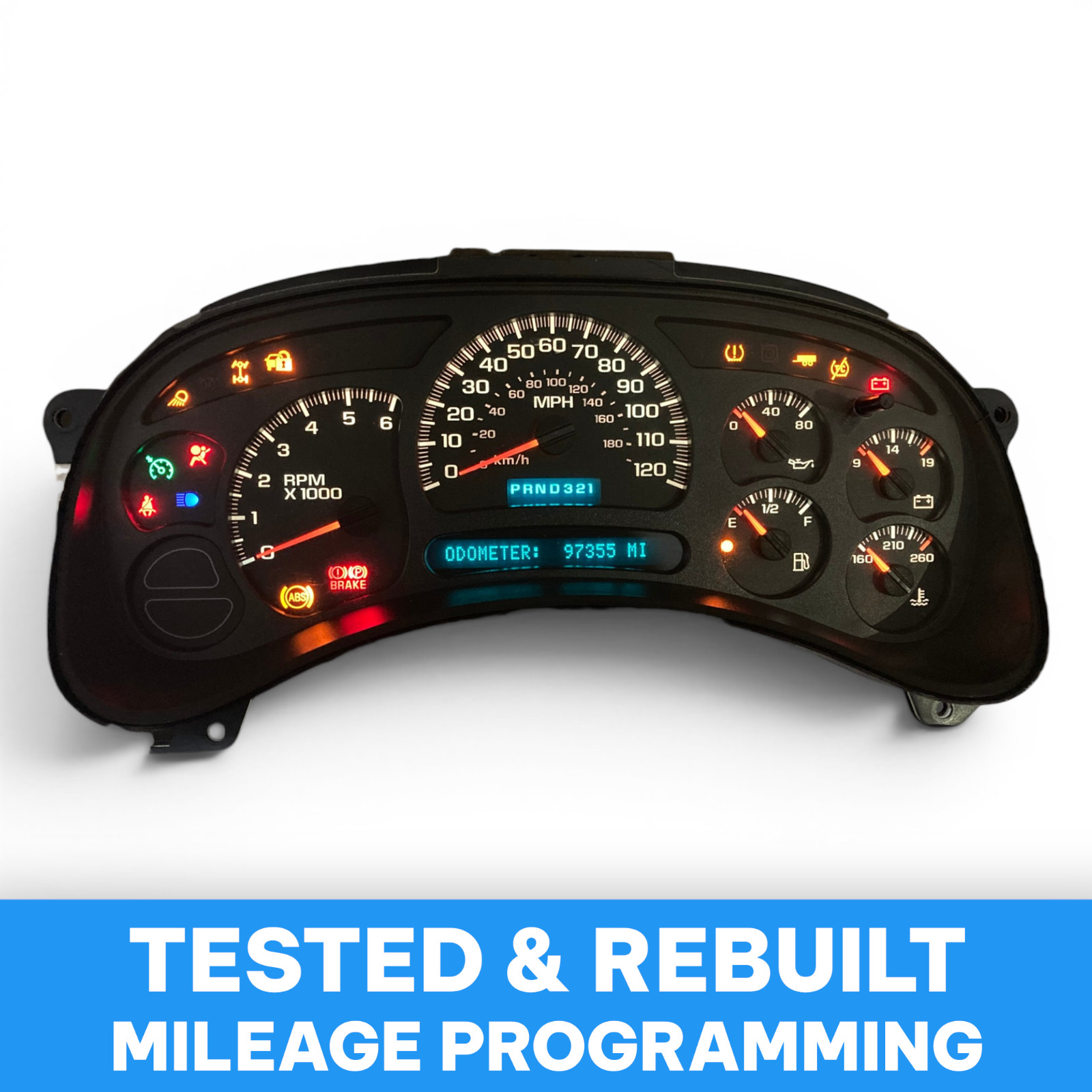 2003-2006 Silverado Sierra Tahoe Suburban Yukon Instrument Cluster | 15182146