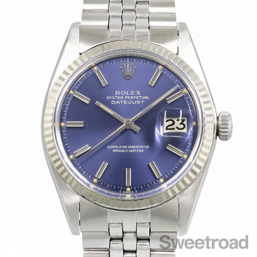 Rolex Datejust Ref.1601 1972s Cal.1570 Automatic SS/WG 36mm Date Men\'s watch