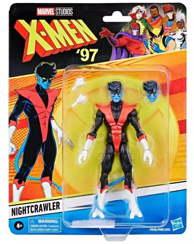 X-Men 97 Marvel Legends NIGHTCRAWLER Action Figure HASBRO Retro Animated Cartoon X-Men 97 Marvel Legends NIGHTCRAWLER Action Figure HASBRO Retro Animated Cartoon