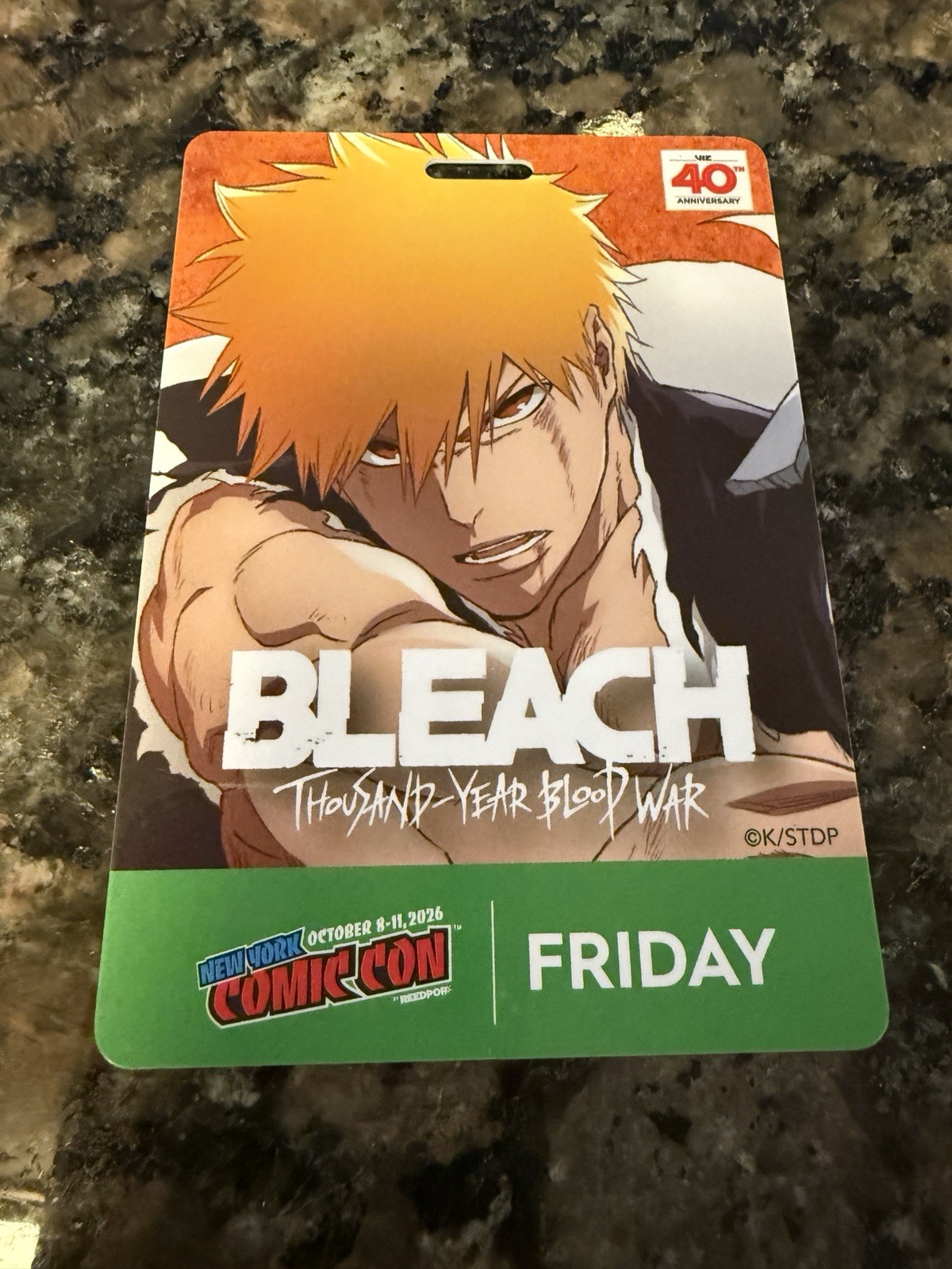 NYCC 2026 New York Con Friday Badge - 10/9/26 NEW *NOT ACTIVATED* 4 available NYCC 2026 New York Con Friday Badge - 10/9/26 NEW *NOT ACTIVATED* 4 available