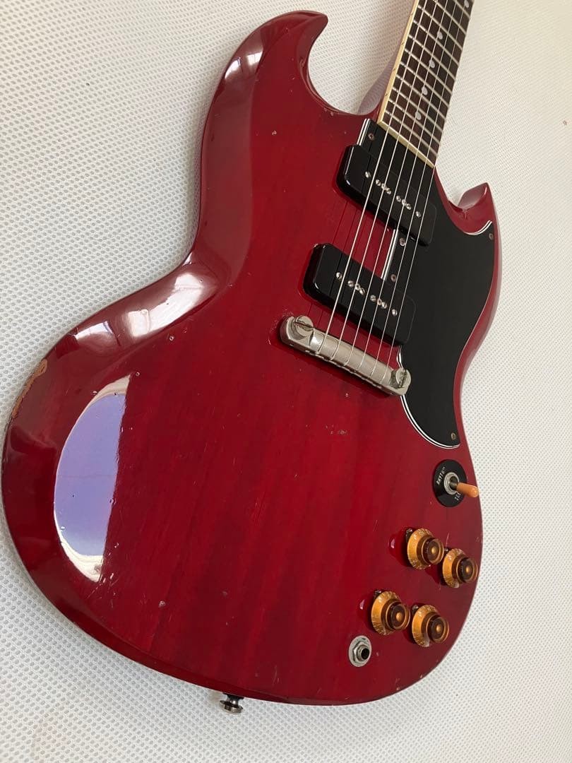 Greco Mint Collection SS63 50 SG Special Electric Guitar 1983 Playtech Soft Case Greco Mint Collection SS63 50 SG Special Electric Guitar 1983 Playtech Soft Case