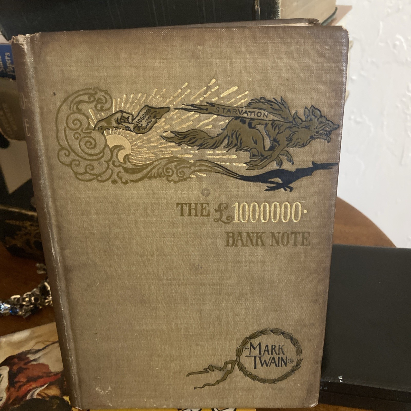 1893 1st Ed. Mark Twain The £1000000 Bank-Note & Other New Stories/C. L. Webster 1893 1st Ed. Mark Twain The £1000000 Bank-Note & Other New Stories/C. L. Webster