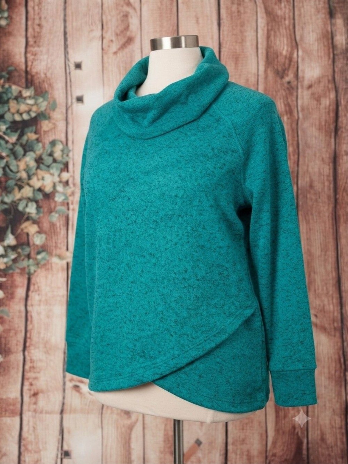 Ideology Womens Cowl Neck Fleece Pullover Sweater Size XXL Ideology Womens Cowl Neck Fleece Pullover Sweater Size XXL