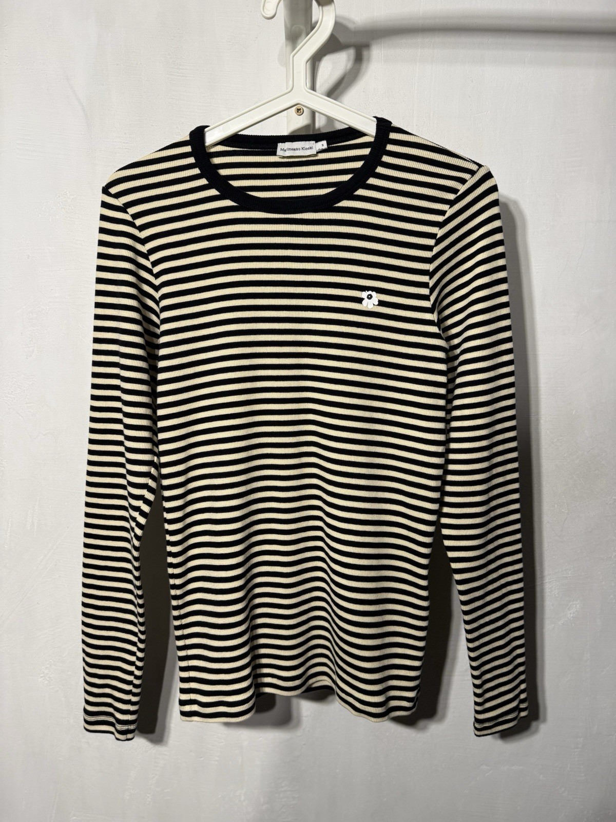 Marimekko Kioski Womens Longsleeve jersey t shirt Printed size M